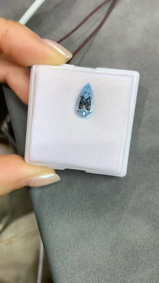 未镶嵌笔搁海蓝宝石11海蓝宝裸石2.06ct