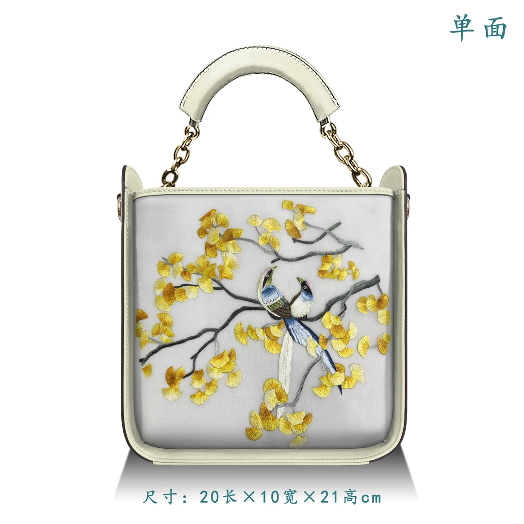 民族风刺绣手提耳朵包包