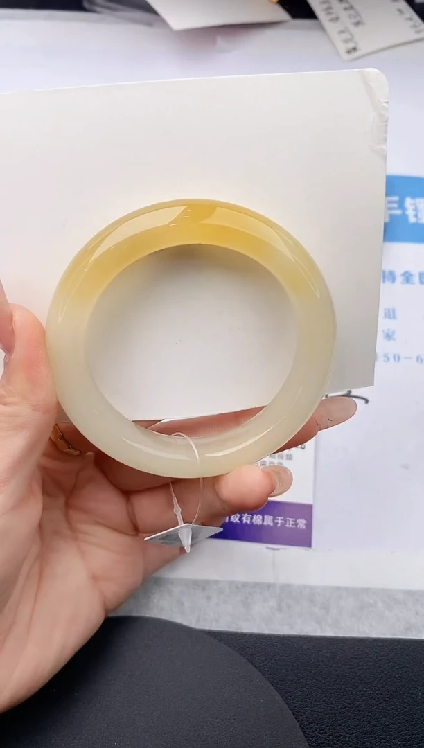 未镶嵌手镯石英质玉w244-HB55+