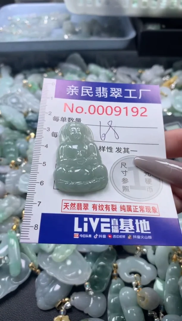 颈饰未镶嵌翡翠9192