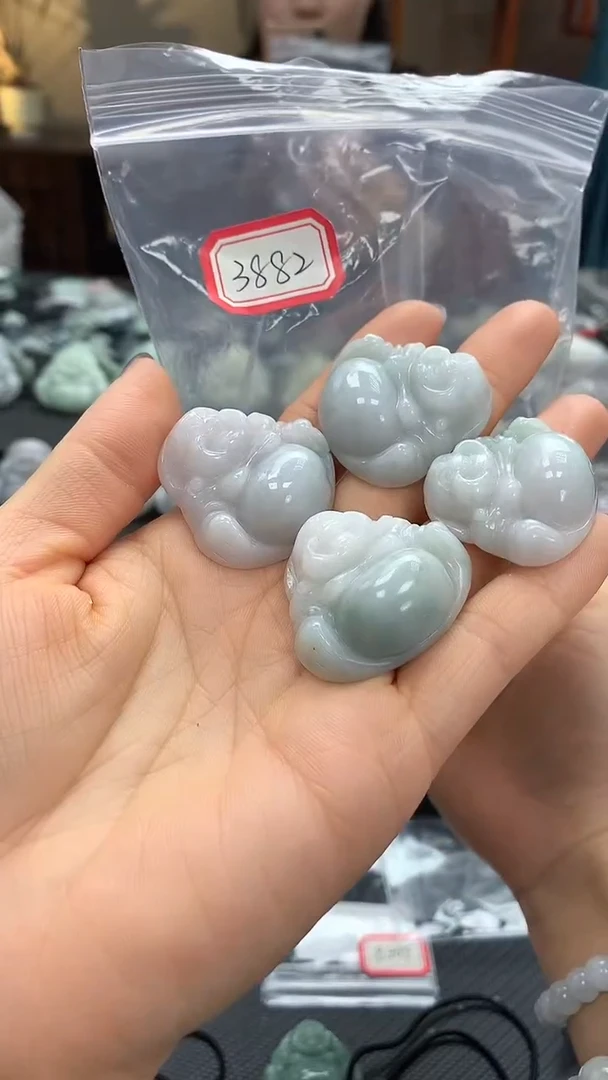 颈饰未镶嵌翡翠佛公3882 多样性发一件