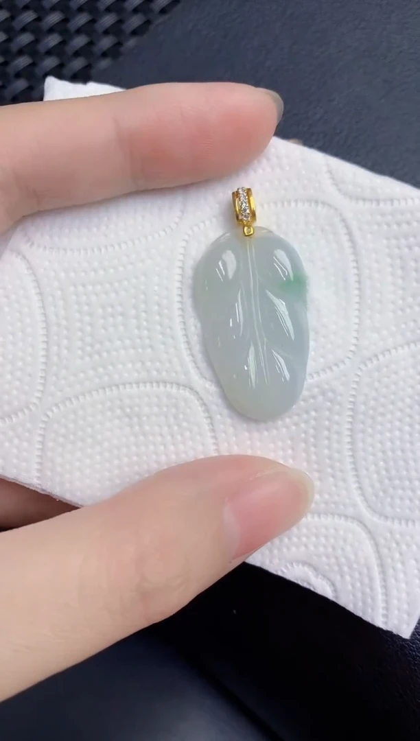 颈饰未镶嵌翡翠天然翡翠缅甸A货