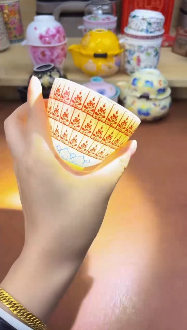 陶陶瓷茶具摆件旅行套组