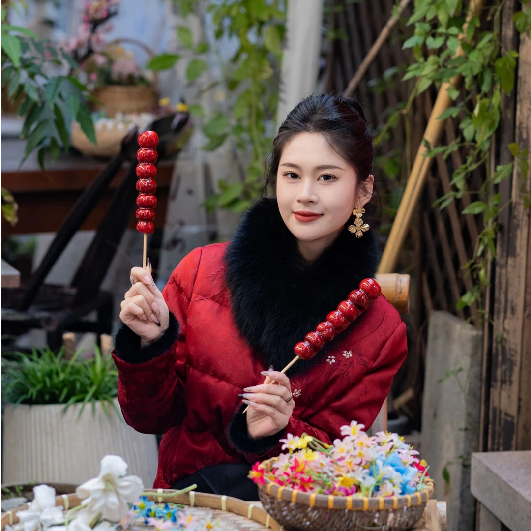 【围脖】狐狸毛内短款吸扣真毛保暖围脖围巾毛领女F6863