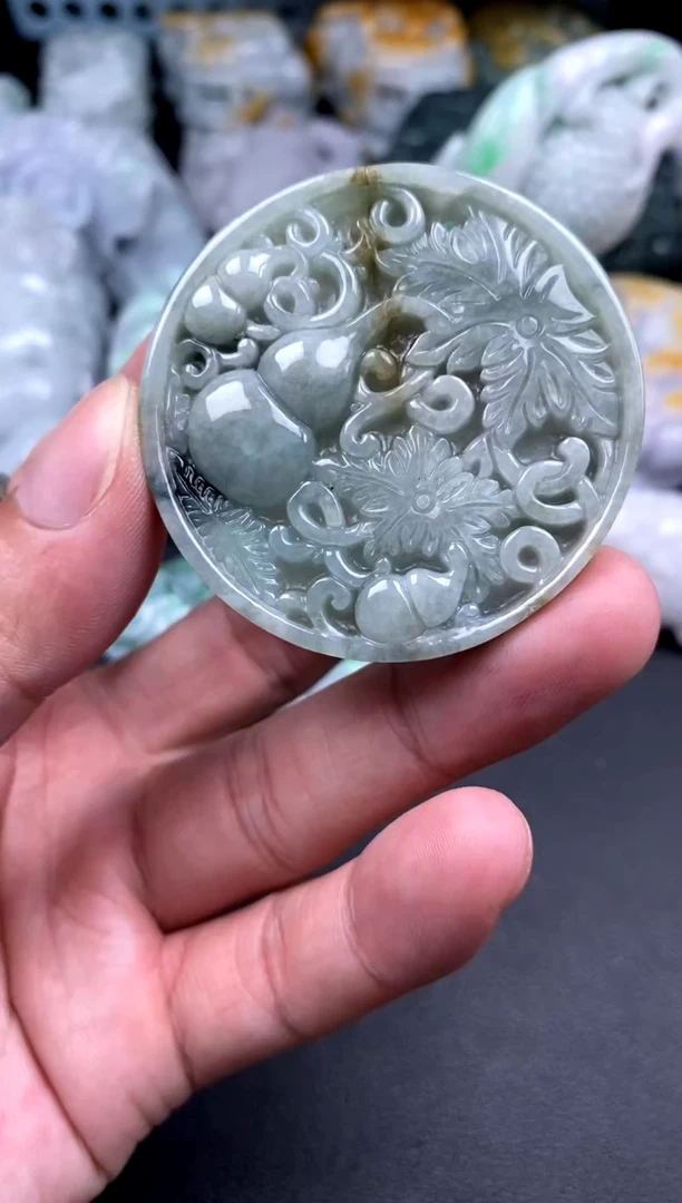 吊坠(不含链)未镶嵌翡翠1