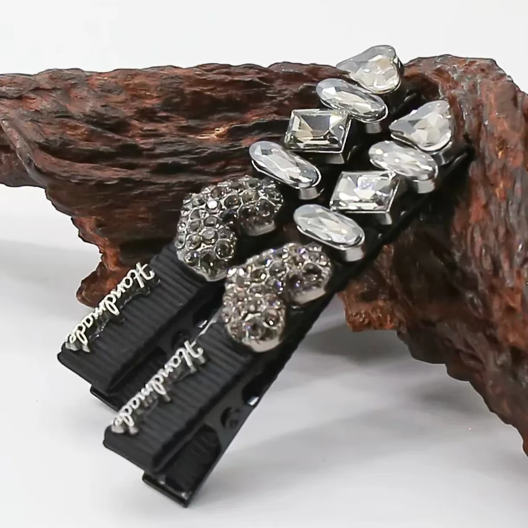 4004韩系爱心压夹一对