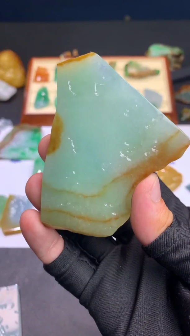 定制翡翠未镶嵌天然翡翠裸石 （含工费）