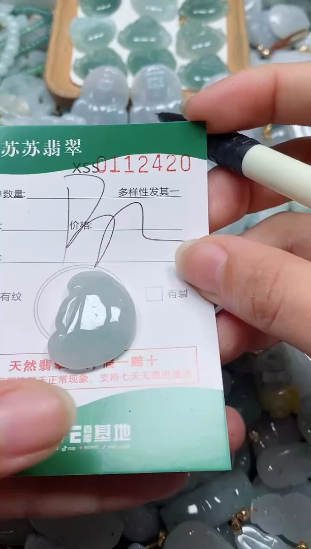 【闪购商品】翡翠颈饰未镶嵌闪购商品0112420