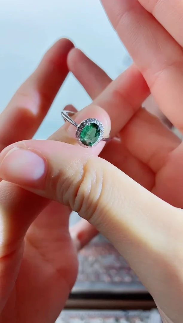 银S925镶嵌手饰碧玺手饰