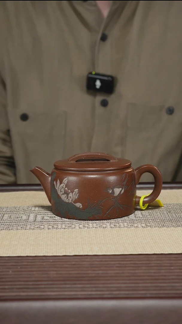 茶壶紫砂T365 四号井底槽清 汉瓦 250cc