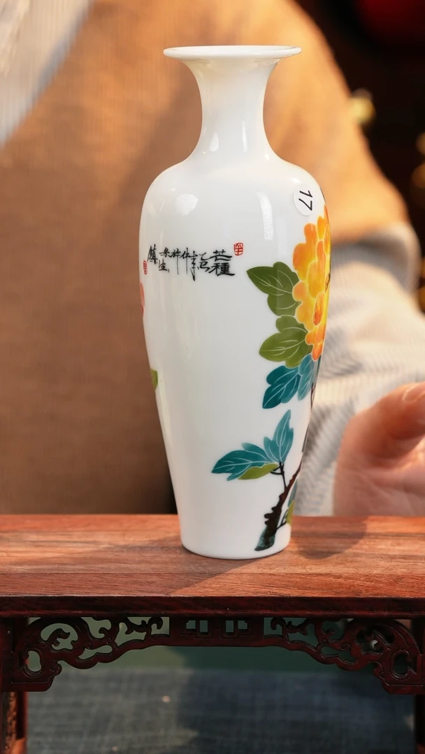 【闪购商品】摆件纯手工手绘原创瓷器