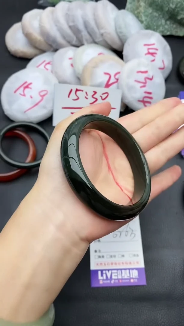 未镶嵌手镯和田玉69+62/63