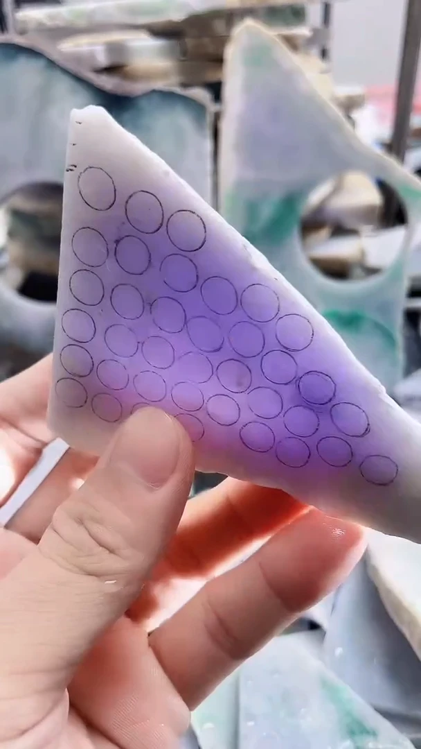 裸石翡翠天然A货翡翠板料