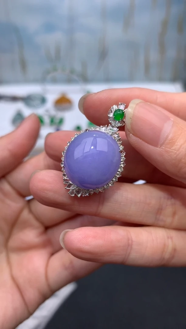 【闪购商品】定制翡翠18K金镶嵌模式推广期24小时鉴赏期