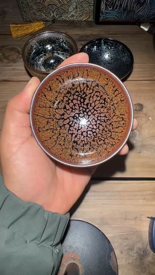 茶盏老表精选柴烧393