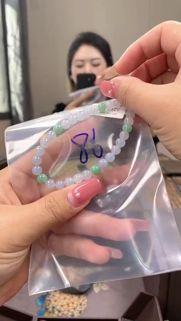 未镶嵌手链翡翠手串
