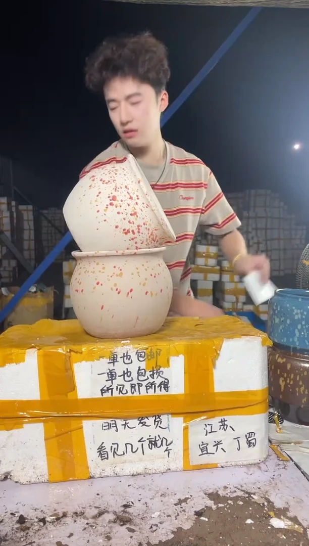 紫砂花盆紫砂花盆宜兴紫砂粗陶花盆18*16