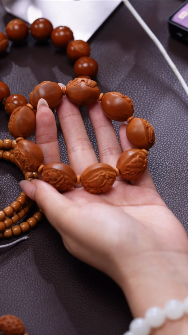 橄榄核手串/手链莲花