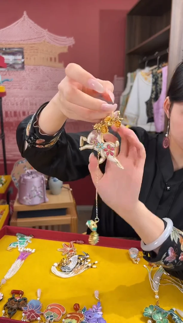 【闪购商品】刺绣苏绣世家非遗手工（压襟）