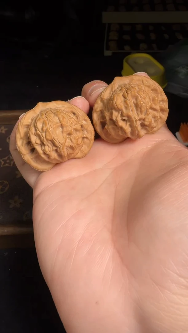 吊坠文玩核桃44尺全品大耳朵图图