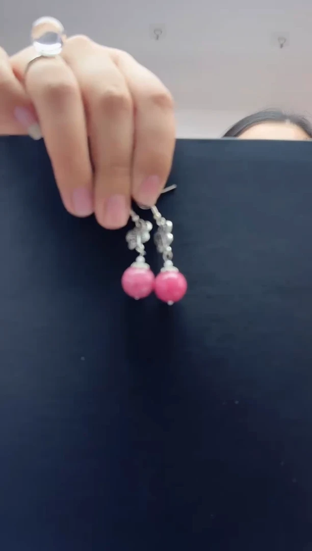 未镶嵌耳饰水晶耳钉04