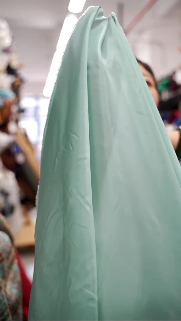 混纺2米日本宾霸旭化成宾霸纯色绿色内衬里衬FA静电布 宽120CM