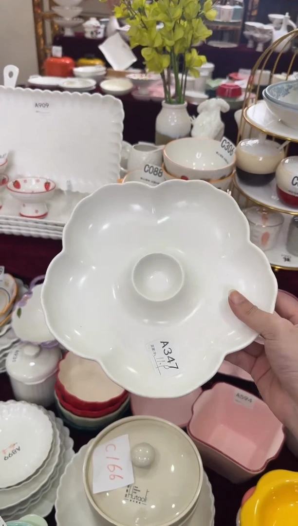 摆件陶A347   陶瓷餐具微瑕库存尾货
