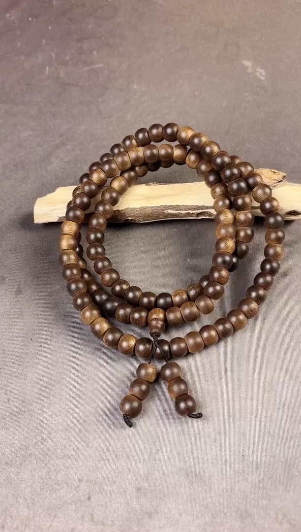 沉香沉香碎屑芽庄白奇12鼓珠多圈沉115克+多样性发一