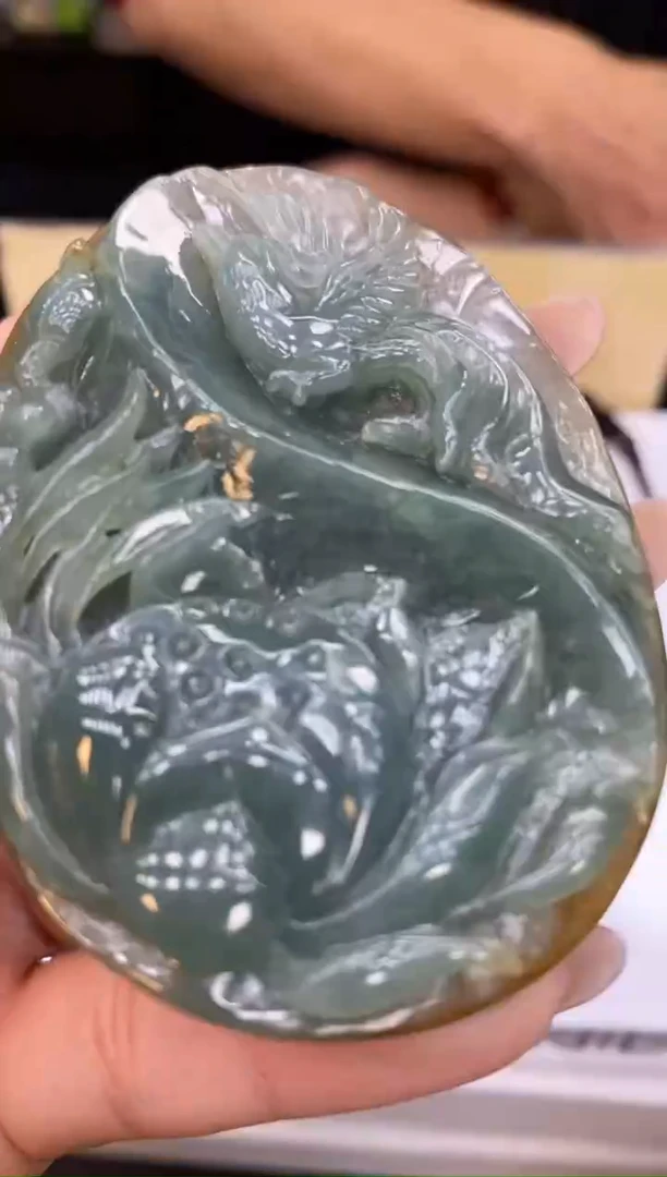 颈饰未镶嵌翡翠40879