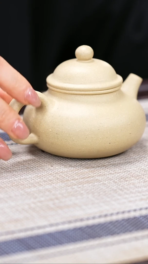 【闪购商品】紫砂茶壶本山绿泥  容天壶