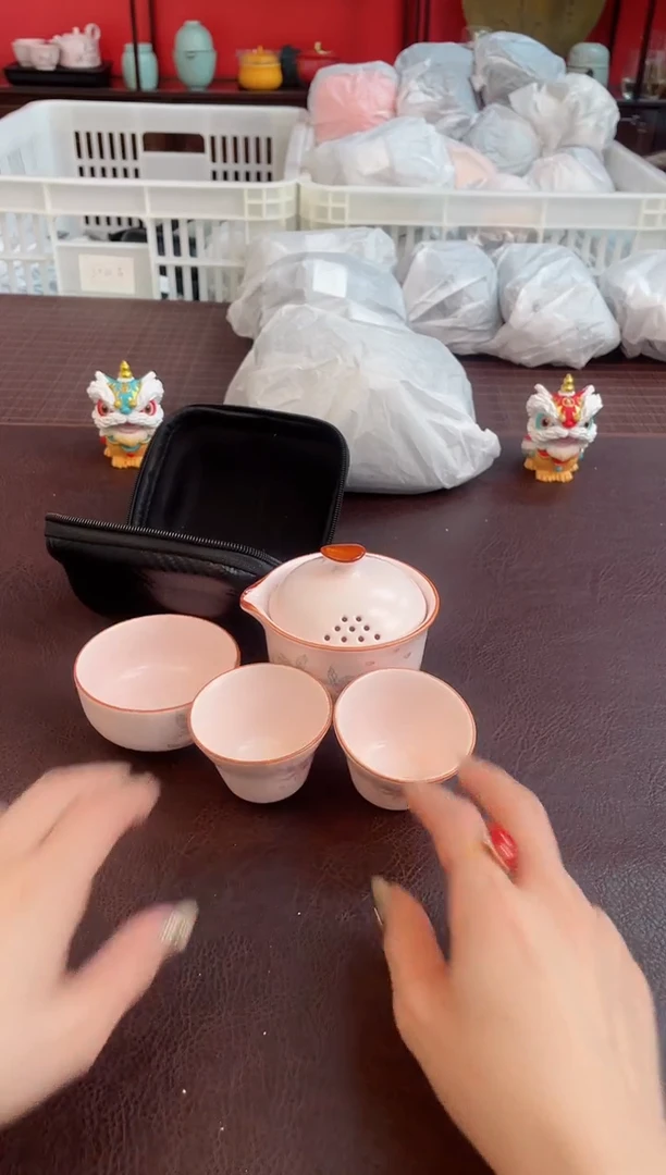 【闪购商品】瓷片【沉鱼茶器】清货底价 库存单一