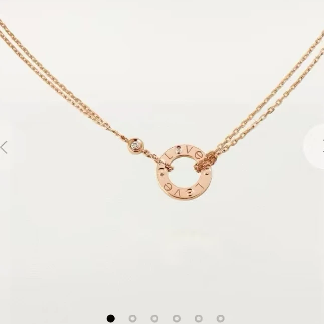 95新 Cartier/卡地亚 安洁利严选/0001030  项链
