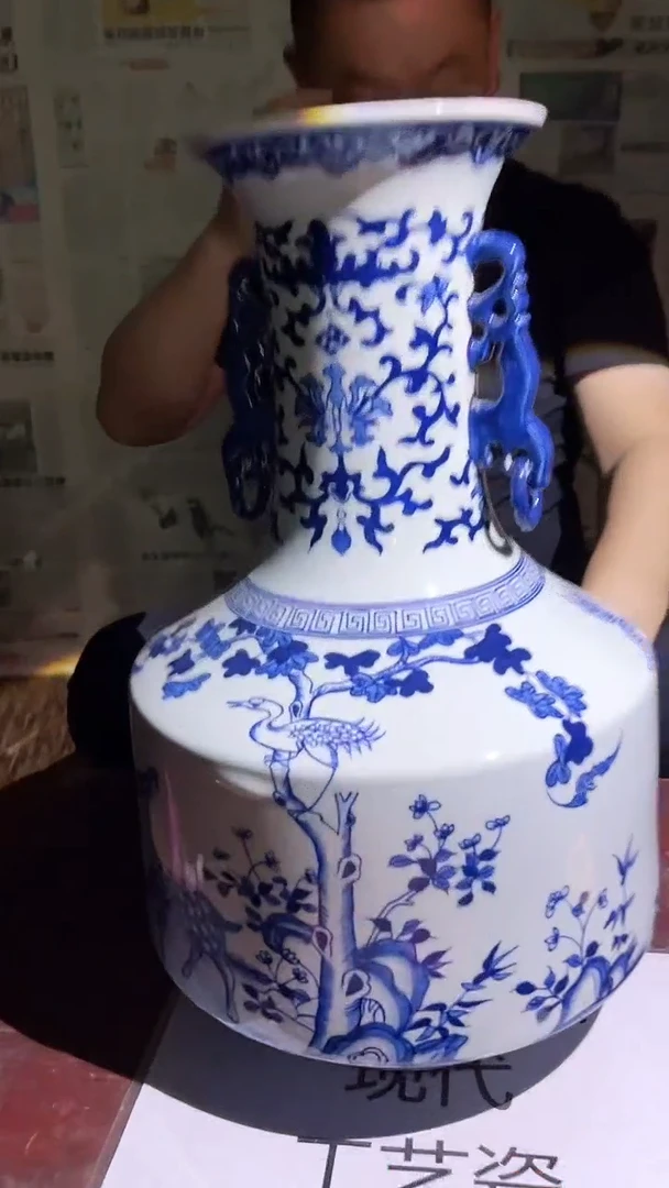 摆件景德镇陶瓷流水305