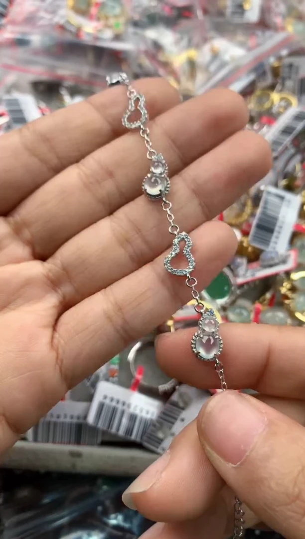 银S925镶嵌戒指翡翠333                1