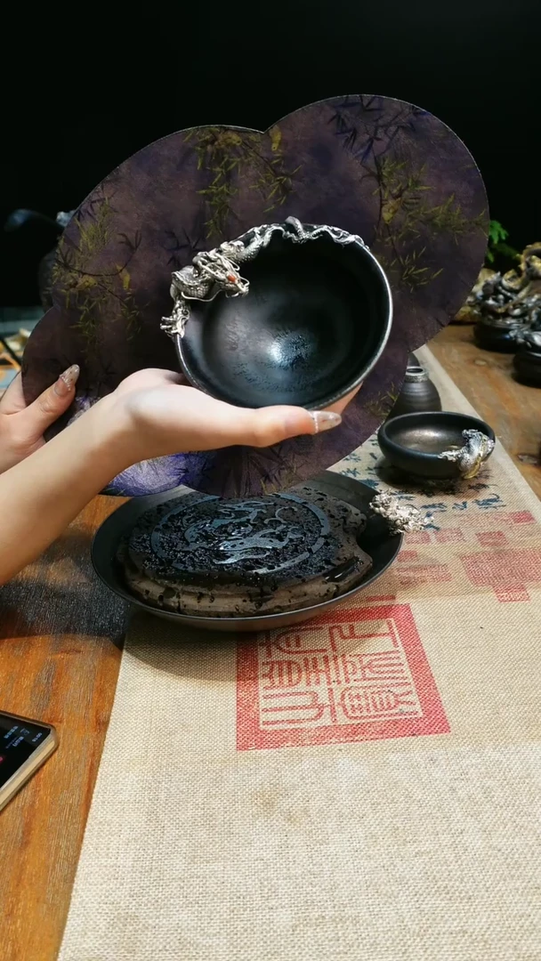 【闪购商品】茶盏欲山行 巨龙盏杯