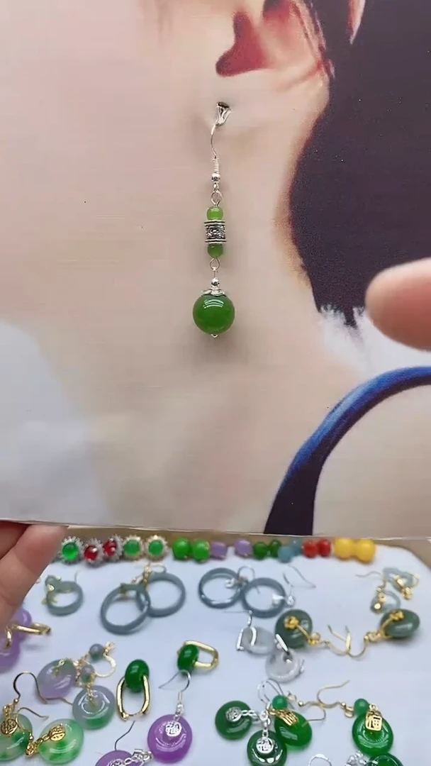 未镶嵌和田玉耳饰97