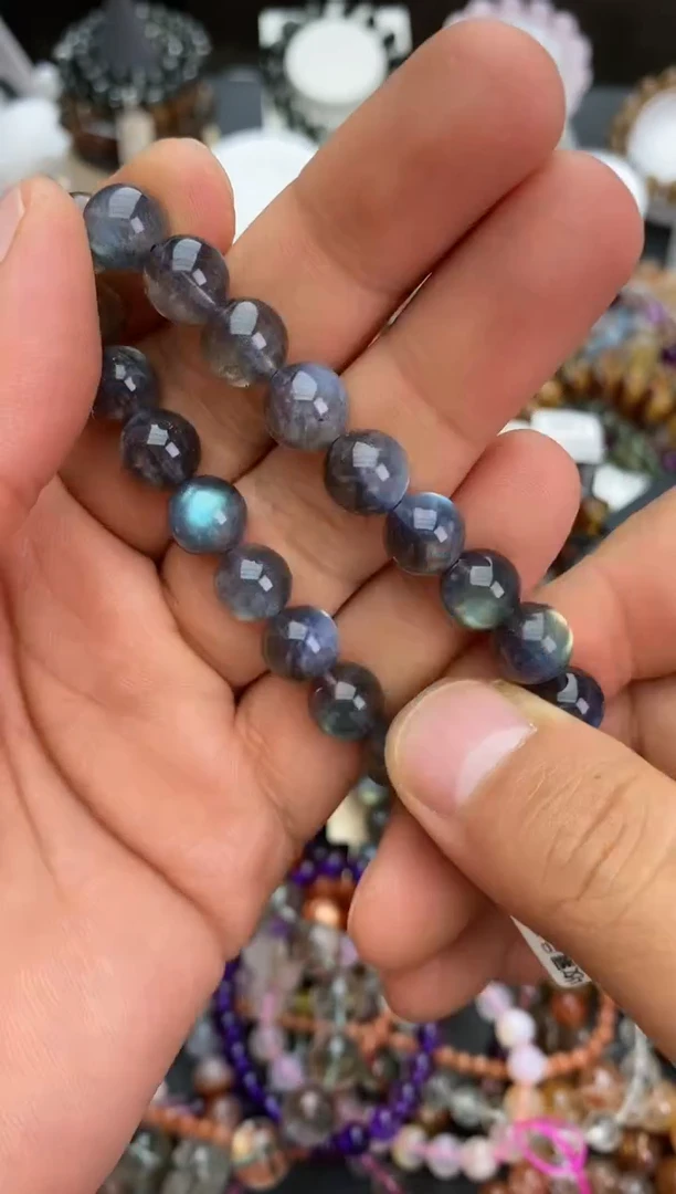 未镶嵌手链拉长石手链