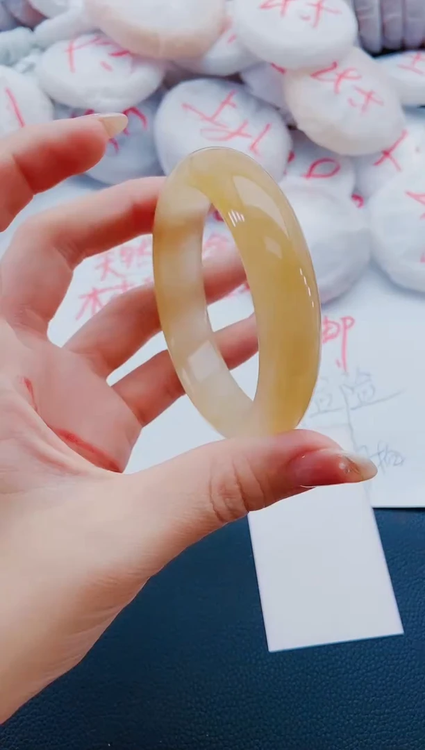 未镶嵌手镯石英质玉K120-59-60