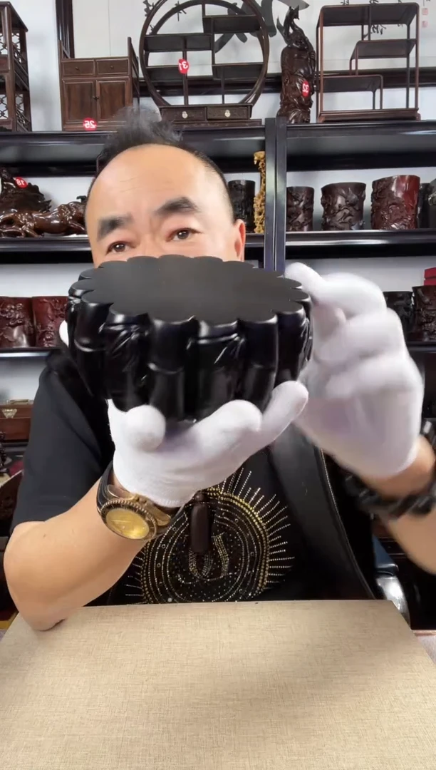 木老李红木工艺品248瑕疵