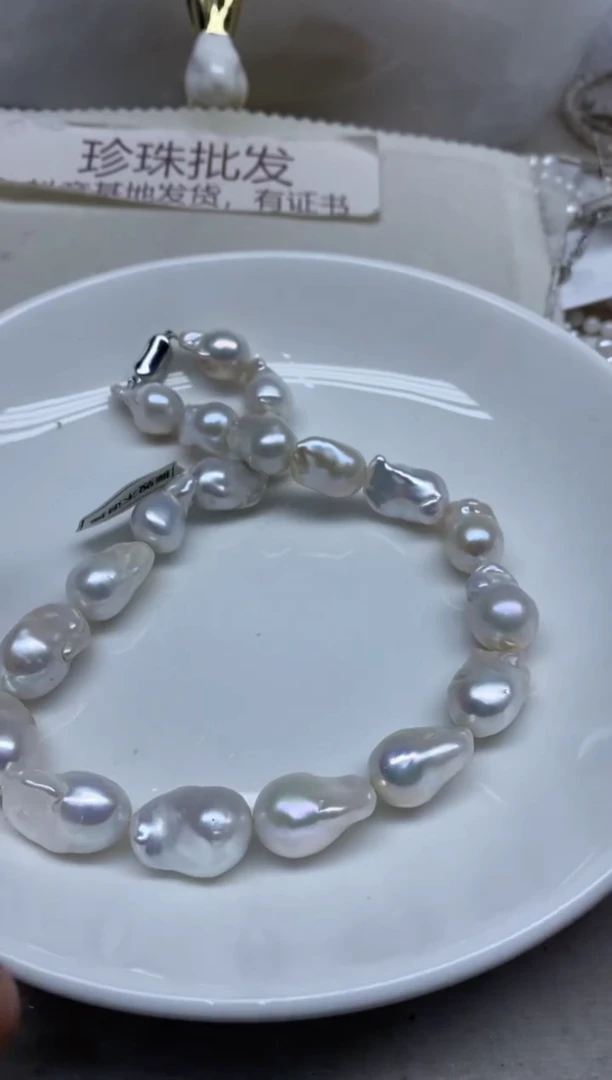 淡水珍珠未镶嵌颈饰大巴