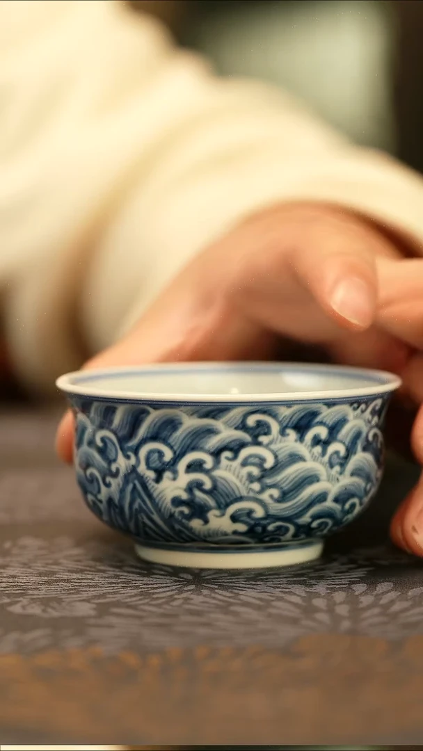 中式垂虹慕古江崖海水龙纹炉式