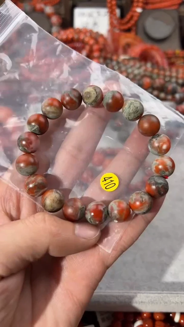 南红玛瑙手串未镶嵌12