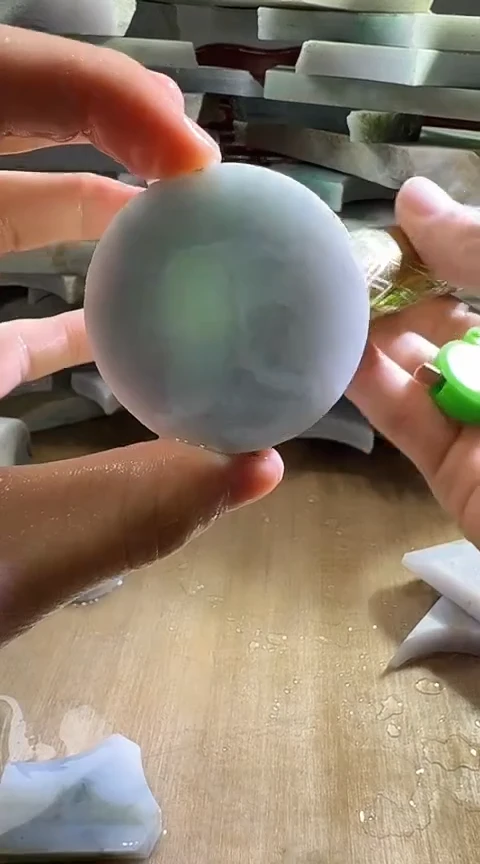 裸石翡翠缅甸翡翠A货花40