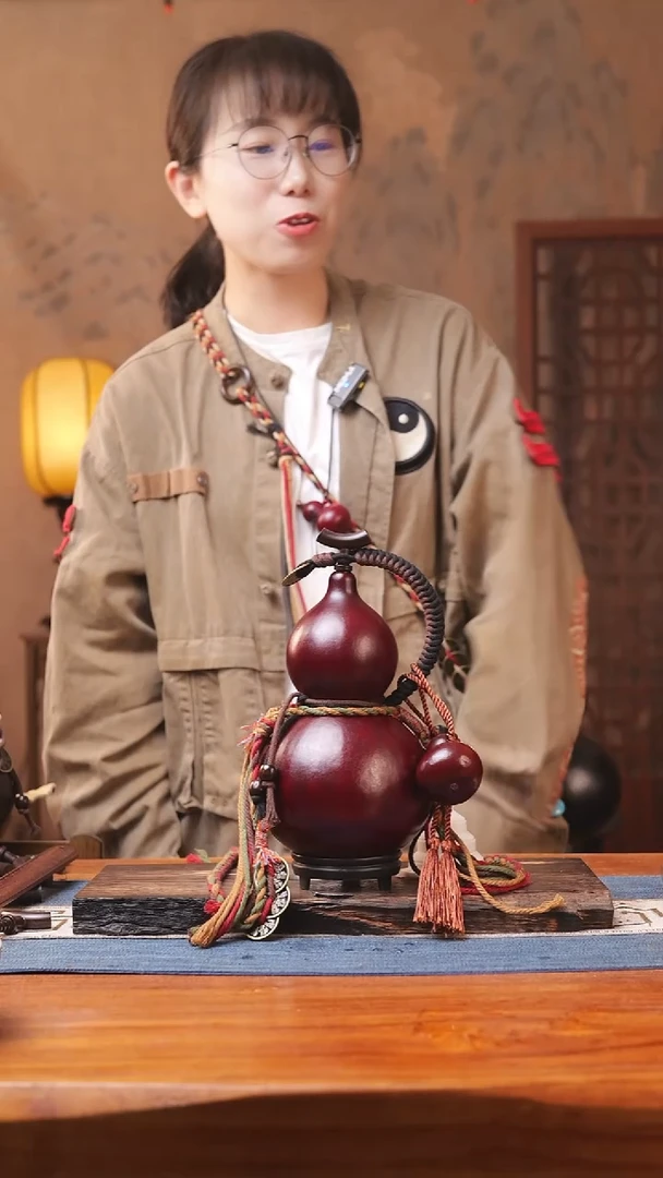 1046号链接精品大漆葫芦现货现发[一物一拍]