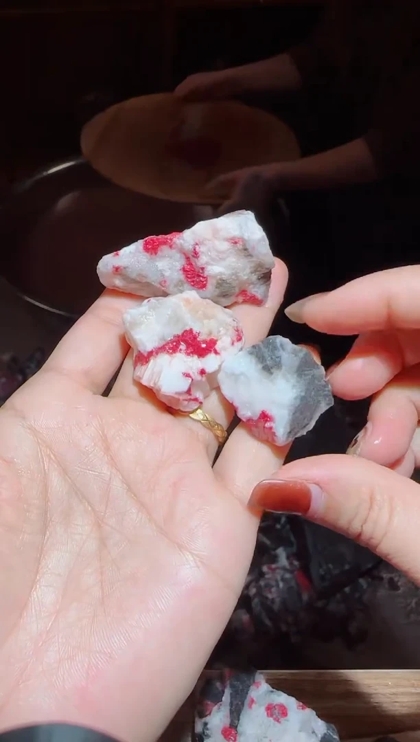 天然辰砂朱砂毛料10