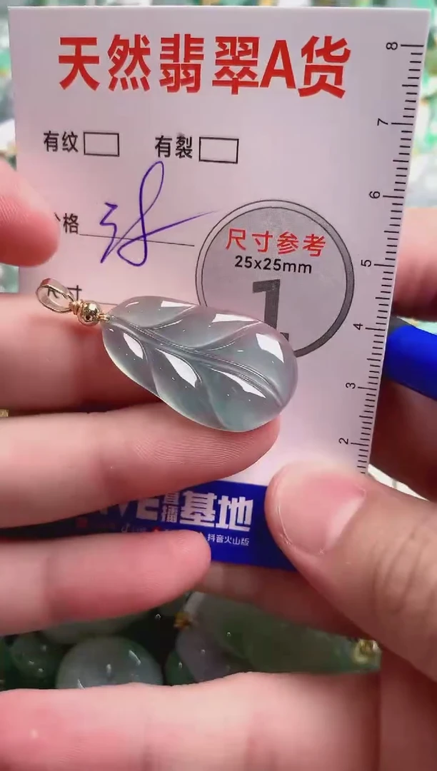 翡翠未镶嵌颈饰23001750