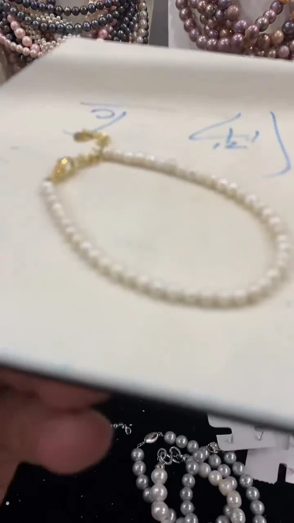 淡水珍珠未镶嵌项链1