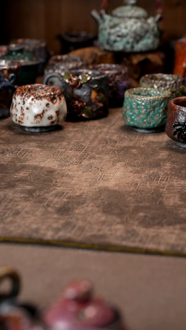 ?****️景德镇柴烧志野杯