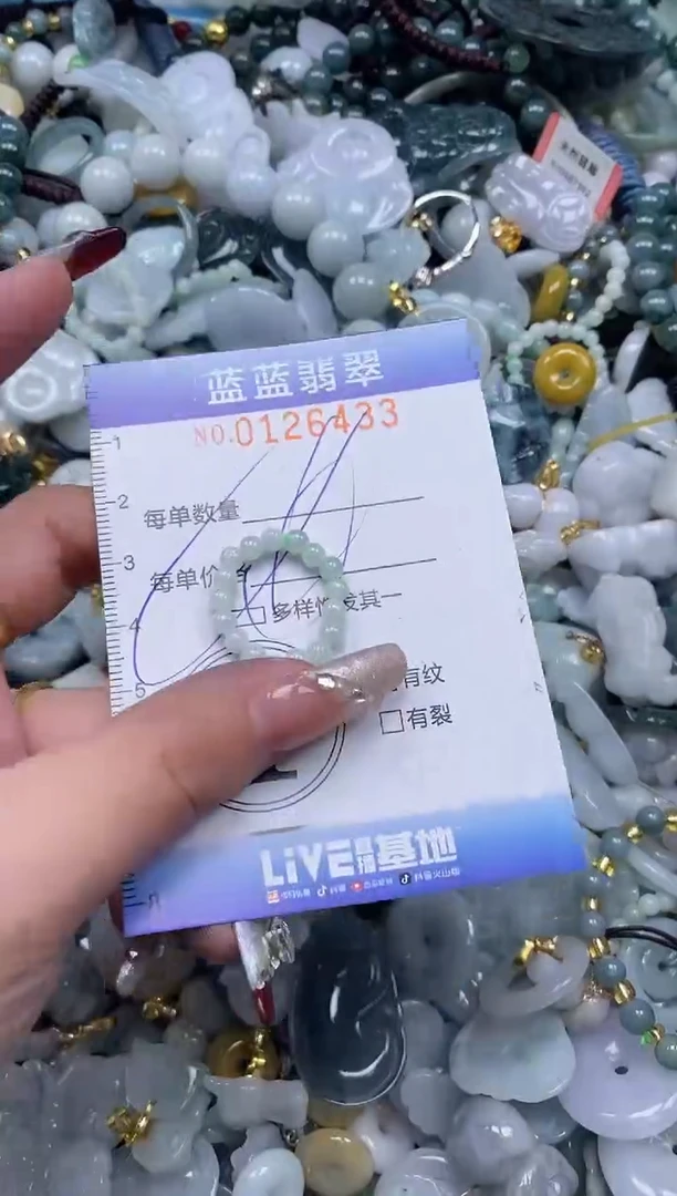 【闪购商品】翡翠颈饰未镶嵌闪购0126433多样性发其一