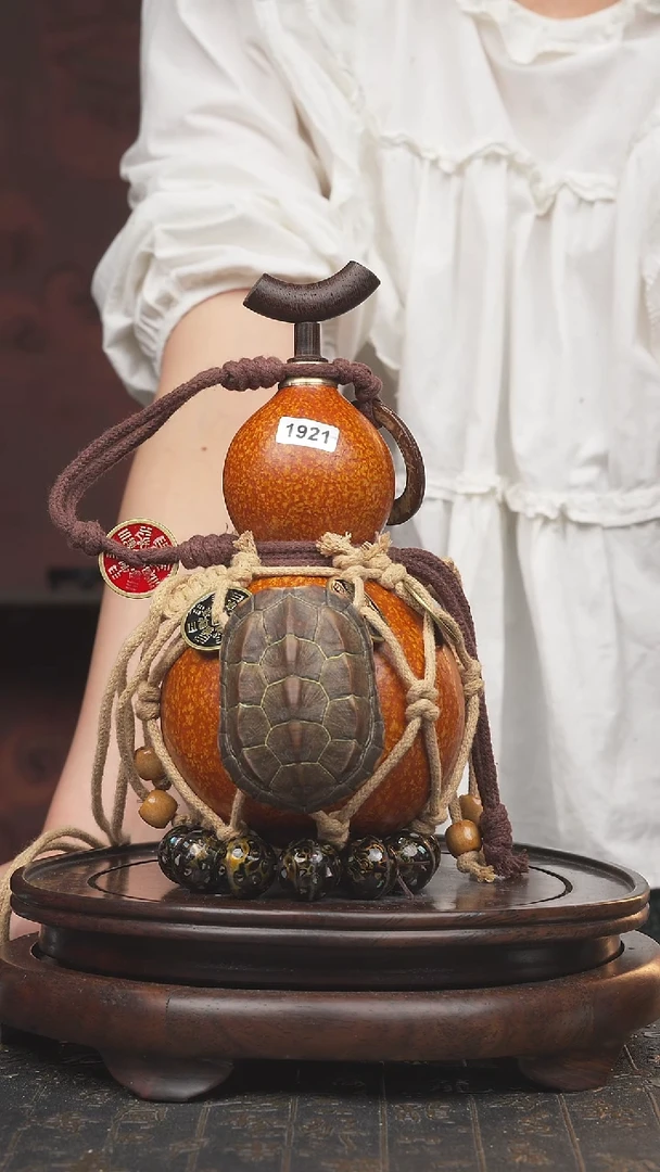 1921号大漆酒葫芦一物一拍